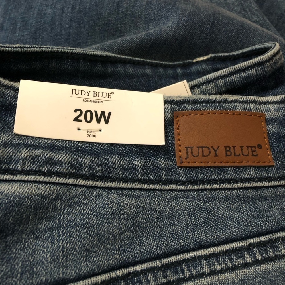 NWT JUDY BLUE High Waist Straight Jeans Size 20W - Picture 8 of 12
